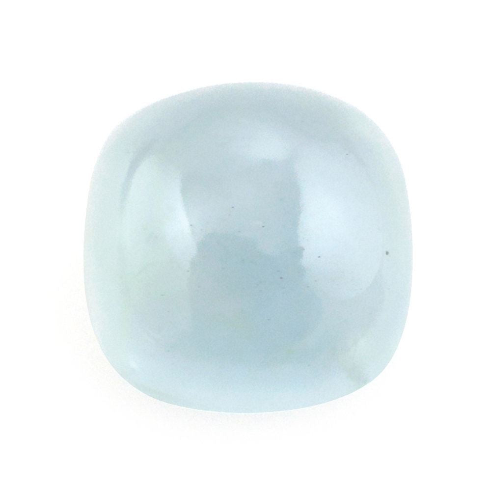 MILKY AQUAMARINE CUSHION CAB (A) 7MM 1.55 Cts.