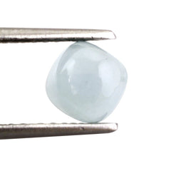 MILKY AQUAMARINE CUSHION CAB (A) 7MM 1.55 Cts.