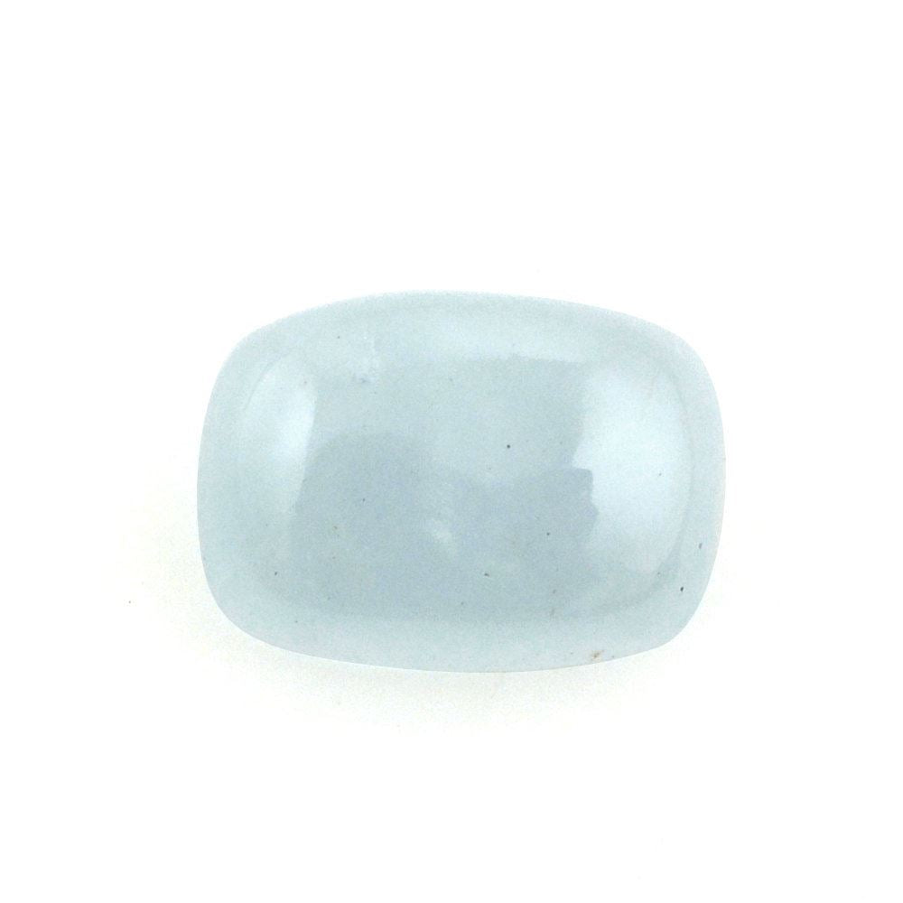 MILKY AQUAMARINE CUSHION CAB (A) 7X5MM 0.85 Cts.