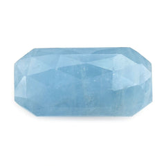 MILKY AQUAMARINE ROSE CUT BRIOLETTE OCTAGON (AAA) 20X10MM 11.23 Cts.
