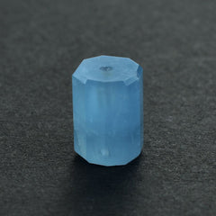 MILKY AQUAMARINE BARREL (HALF-DRILL) (AAA) 11X8MM 7.23 Cts.