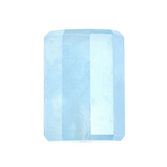 MILKY AQUAMARINE BARREL (HALF-DRILL) (AAA) 11X8MM 7.23 Cts.