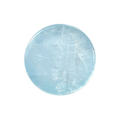 MILKY AQUAMARINE ROUND CAB (AA) 10MM 4.43 Cts.