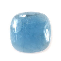 MILKY AQUAMARINE CUSHION CAB (AAA) 20MM 13 Cts.