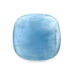 MILKY AQUAMARINE CUSHION CAB (AAA) 20MM 13 Cts.