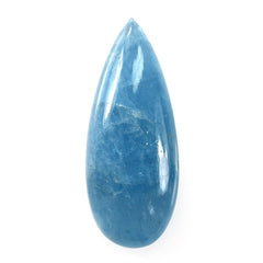 MILKY AQUAMARINE PEAR CAB (AAA) 20X8MM 5.55 Cts.