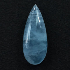 MILKY AQUAMARINE PEAR CAB (AA) 20X8MM 5.20 Cts.