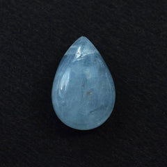 MILKY AQUAMARINE PEAR CAB (AA) 12X8MM 3.00 Cts.