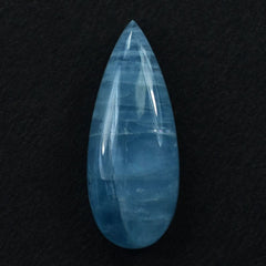 MILKY AQUAMARINE PEAR CAB (AAA) 20X8MM 5.50 Cts.