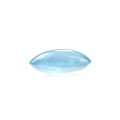 MILKY AQUAMARINE PLAIN LENTIL MARQUISE (AA) 9.50X6.50MM 1.62 Cts.