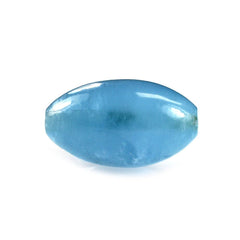 MILKY AQUAMARINE PLAIN DHOLKI (FULL-DRILL) (AAA) 14X8MM 6.80 Cts.