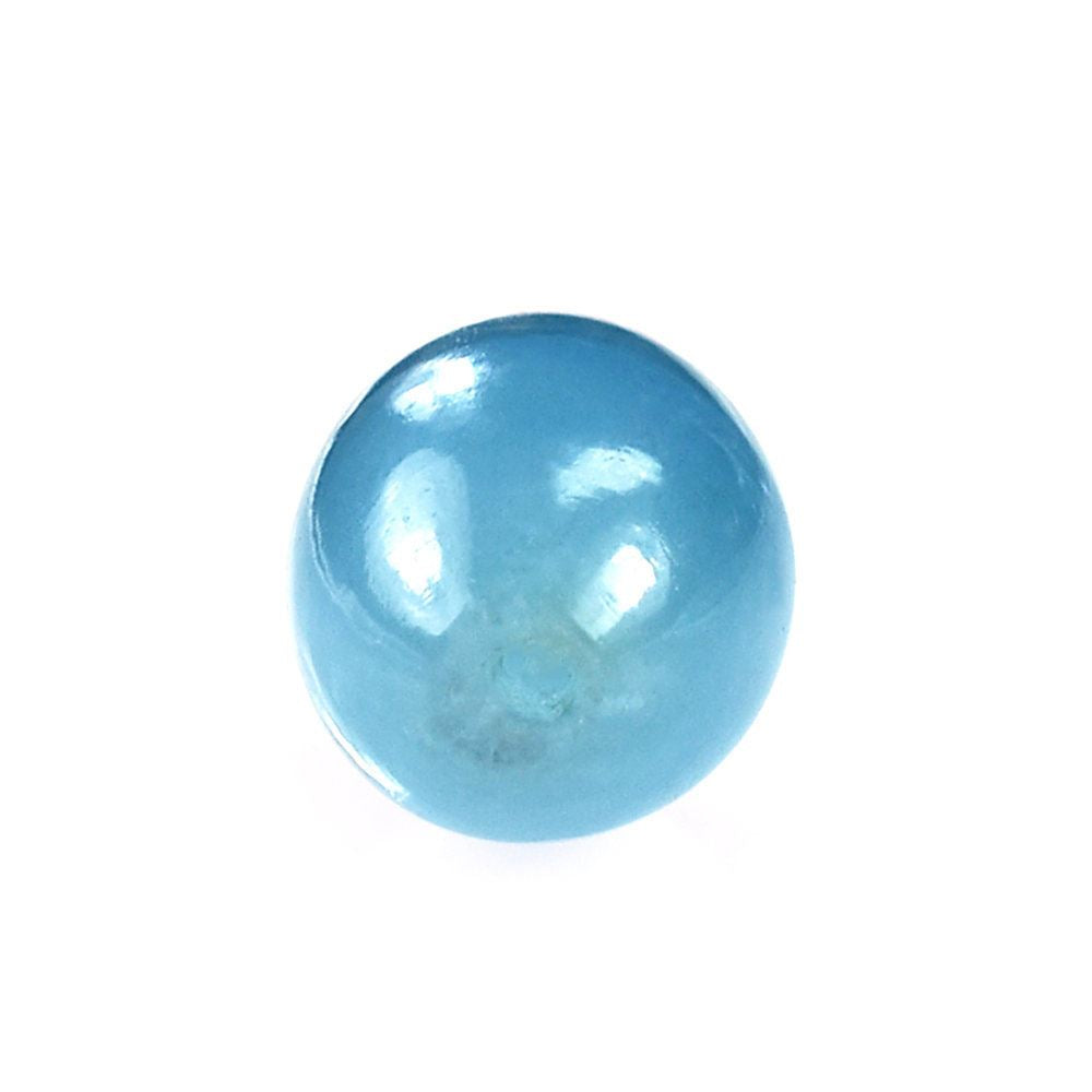 MILKY AQUAMARINE PLAIN DHOLKI (FULL-DRILL) (AAA) 14X8MM 6.80 Cts.