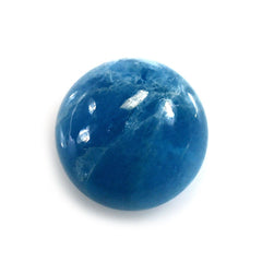 MILKY AQUAMARINE ROUND CAB (AAA) 12MM 6.90 Cts.