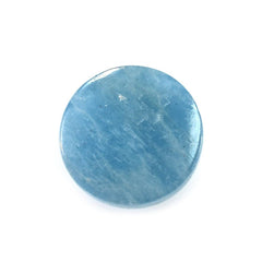 MILKY AQUAMARINE ROUND CAB (AA) 10MM 4.28 Cts.