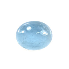 MILKY AQUAMARINE OVAL CAB (AA) 10X8MM 2.71 Cts.