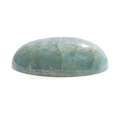 MILKY AQUAMARINE OVAL CAB 23X15MM 23.20 Cts.