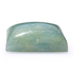 MILKY AQUAMARINE SQUARE CAB 24MM 48.25 Cts.
