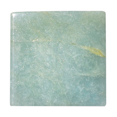 MILKY AQUAMARINE SQUARE CAB 24MM 48.25 Cts.