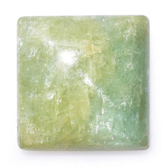 MILKY AQUAMARINE SQUARE CAB 26MM 48.60 Cts.