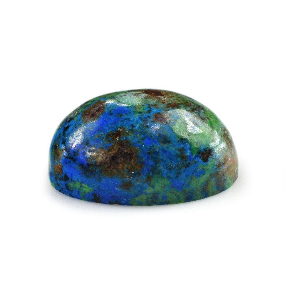 AZURITE OVAL CAB 12X10MM 5.01 Cts.