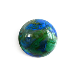 AZURITE ROUND CAB 10MM 3.95 Cts.