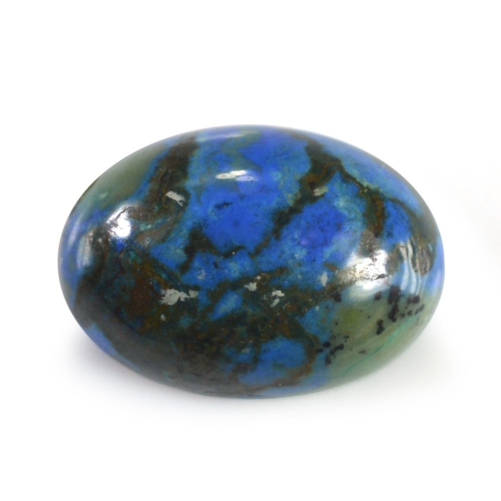 AZURITE OVAL CAB 14X10MM 6.00 Cts.