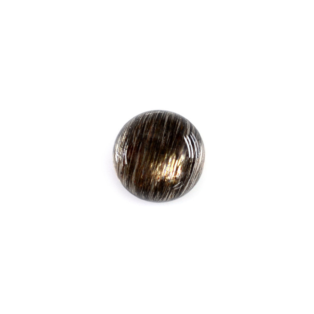 BLACK SHINE GOLDEN SUNSTONE ROUND CAB 4MM 0.28 Cts.