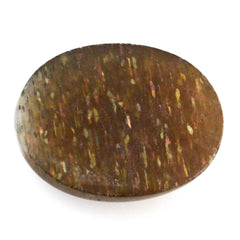 BLACK GOLDEN SUNSTONE OVAL CAB 20X15MM 17.54 Cts.