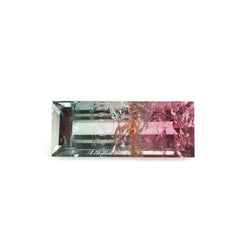 BIO COLOR TOURMALINE CUT RECTANGLE (HI) 12.50X4.80MM 2.40 Cts.