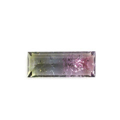 BIO COLOR TOURMALINE CUT RECTANGLE (HI) 11.70X4.20MM 1.80 Cts.