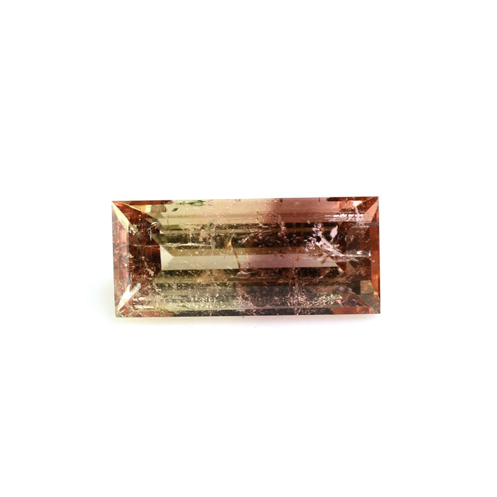 BIO COLOR TOURMALINE CUT RECTANGLE (HI) 10X4.30MM 1.55 Cts.