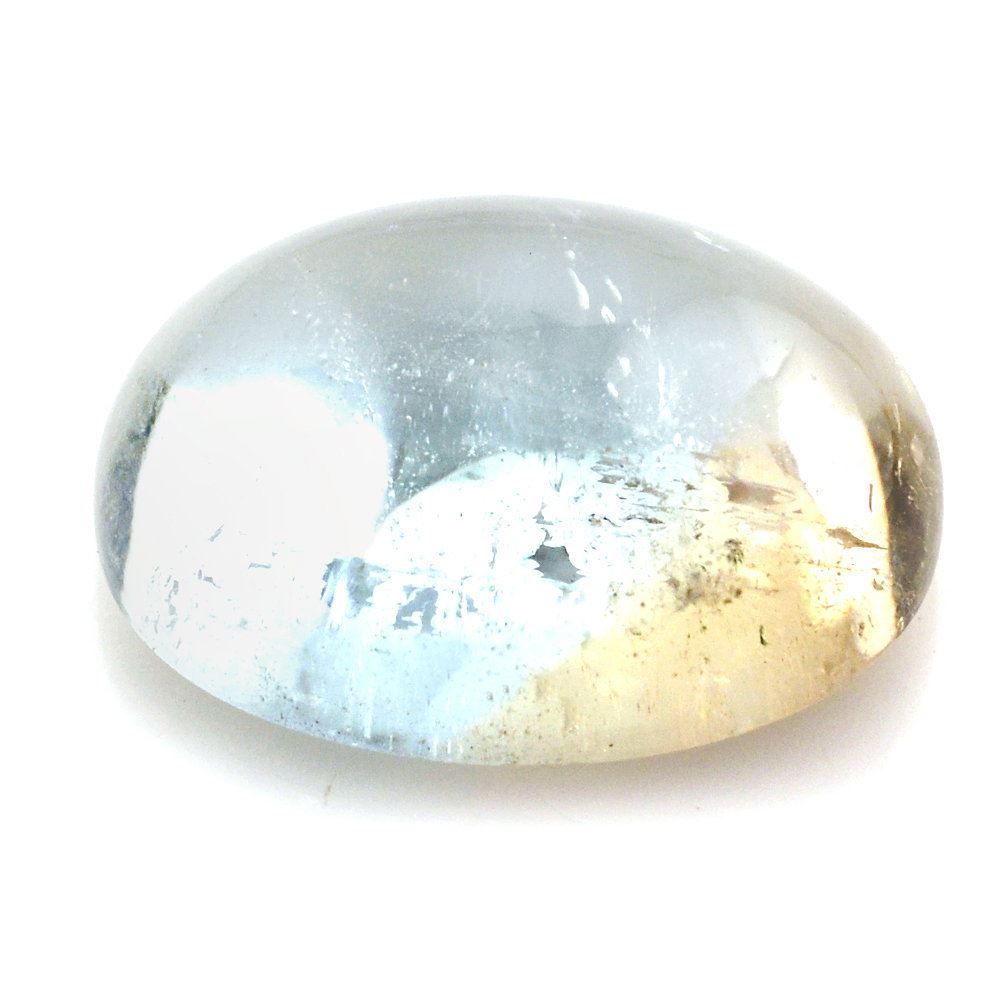 BIO-COLOR TOPAZ OVAL CAB 16X13MM 13.70 Cts.