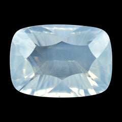 BLUE MOON QUARTZ CONCAVE CUT CUSHION 14X10MM 5.54 Cts.