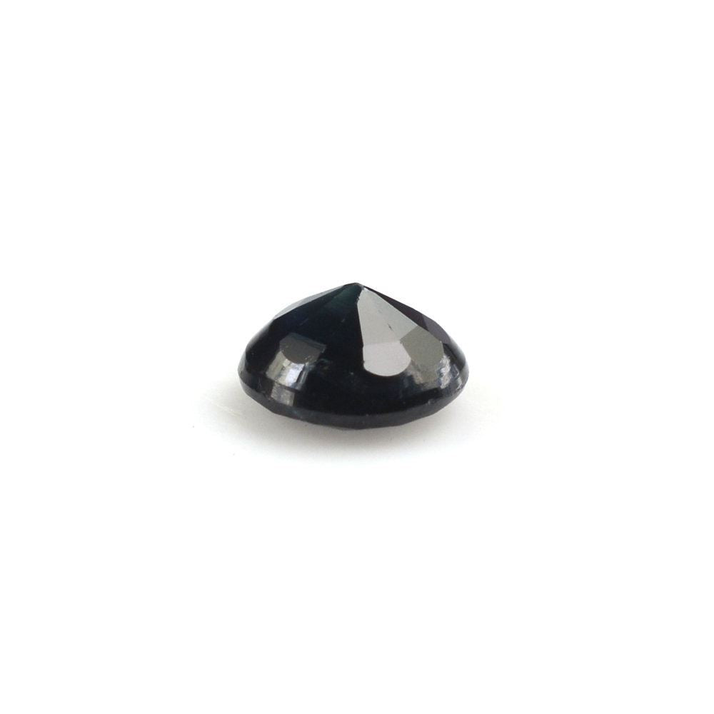 BLACK SAPPHIRE CUT ROUND 4.50MM (BLACK/CLEAN) 0.46 Cts.