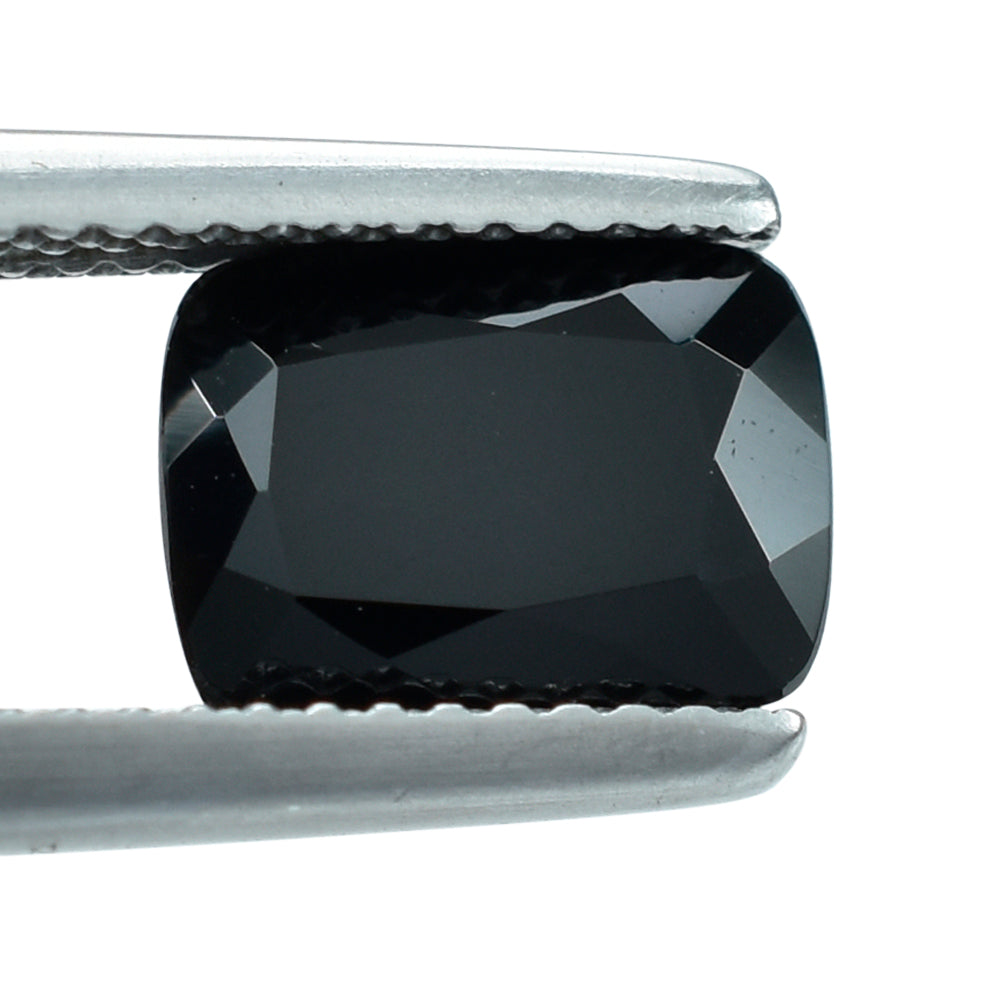 BLACK TOURMALINE CUT CUSHION (SI) 9X7MM 2.08 Cts.