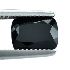 BLACK TOURMALINE CUT CUSHION (SI) 9X7MM 2.08 Cts.