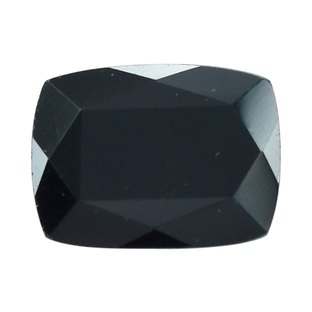 BLACK TOURMALINE ANTIC CUT CUSHION (SI) 10X8MM 2.94 Cts.