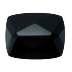 BLACK TOURMALINE ANTIC CUT CUSHION (SI) 10X8MM 2.94 Cts.