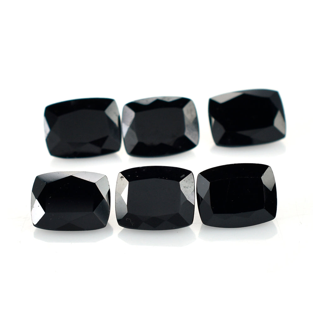 BLACK TOURMALINE ANTIC CUT CUSHION (SI) 10X8MM 2.94 Cts.