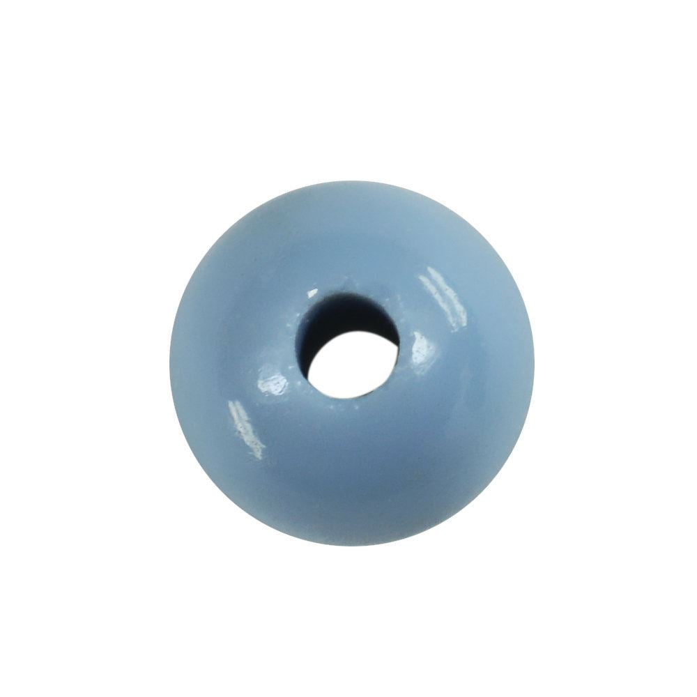 NEW BLUE OPAL PLAIN ROUND BALLS (FULL DRILL 1.50MM) 6MM 1.02 Cts.