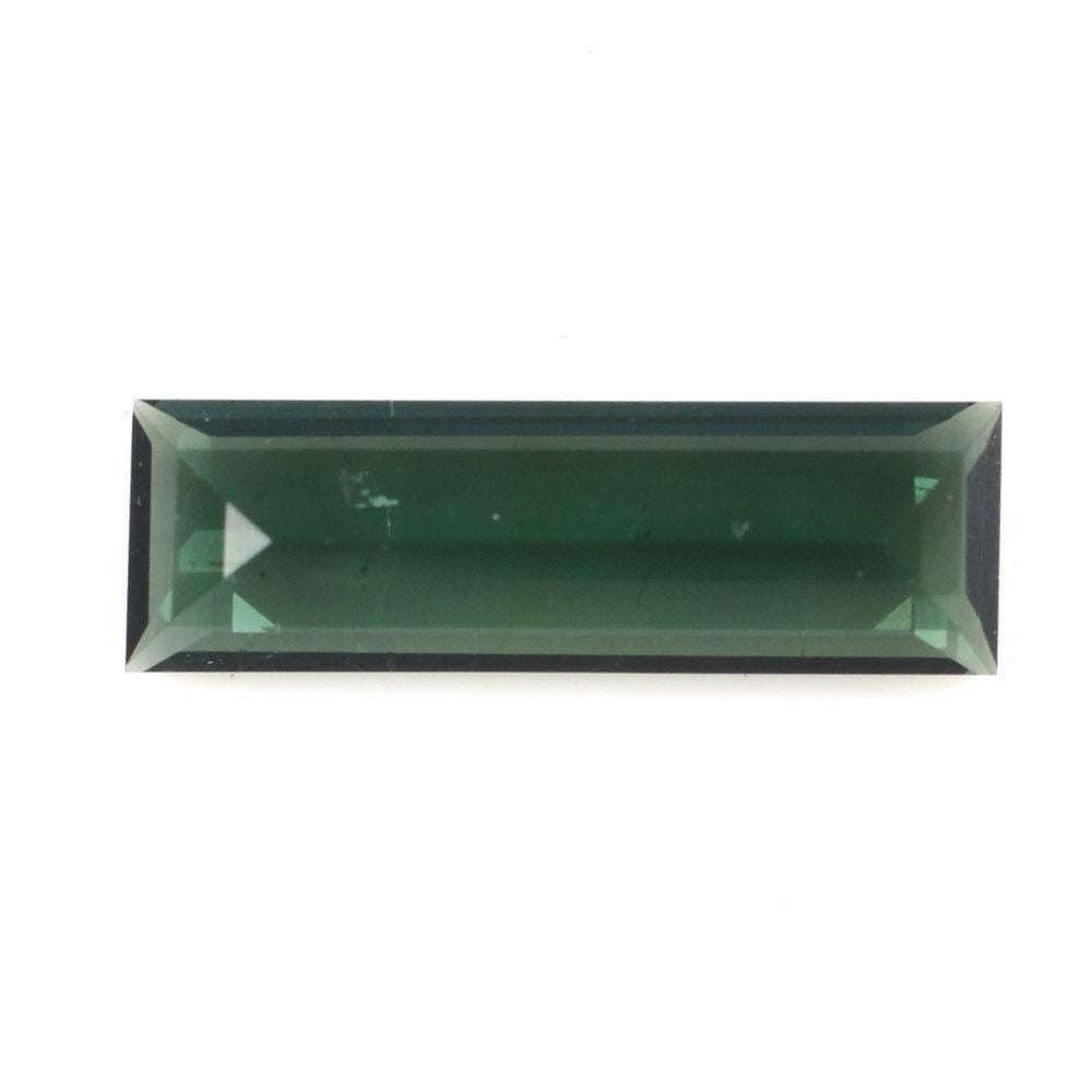 BLUE TOURMALINE CUT BAGUETTE (SI) 13X4MM 1.35 Cts.