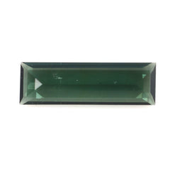 BLUE TOURMALINE CUT BAGUETTE (SI) 13X4MM 1.35 Cts.