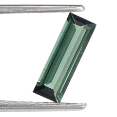 BLUE TOURMALINE CUT BAGUETTE (SI) 12X4MM 1.20 Cts.