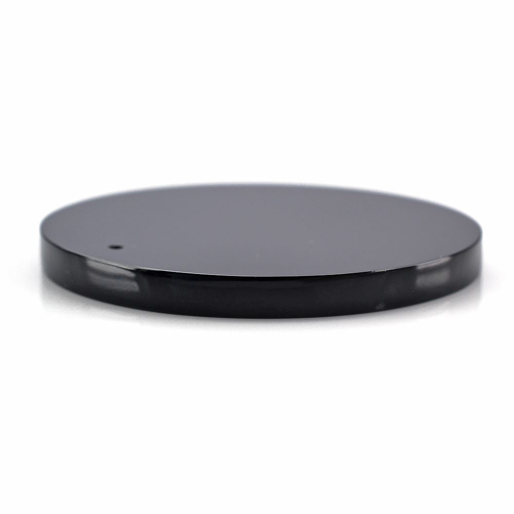 BLACK ONYX FANCY ROUND PLATE (FULL DRILL 0.90MM) 38MM 52.00 Cts.