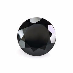 BLACK ONYX DIAMOND CUT ROUND 13MM 8.49 Cts.