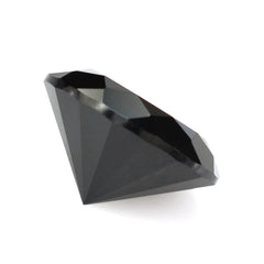 BLACK ONYX DIAMOND CUT ROUND 14MM 10.90 Cts.