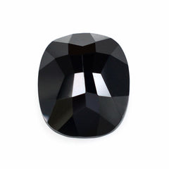 BLACK ONYX CUT CUSHION (IRREGULAR CUT BACK) 14X11.50MM 9.45 Cts.