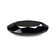 BLACK ONYX BOTH SIDE TABLE CUT OVAL 18X13MM 6.94 Cts.