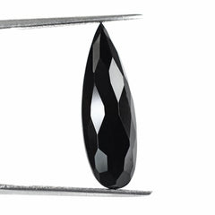 BLACK ONYX BRIOLETTE PEAR 24X8MM 7.29 Cts.