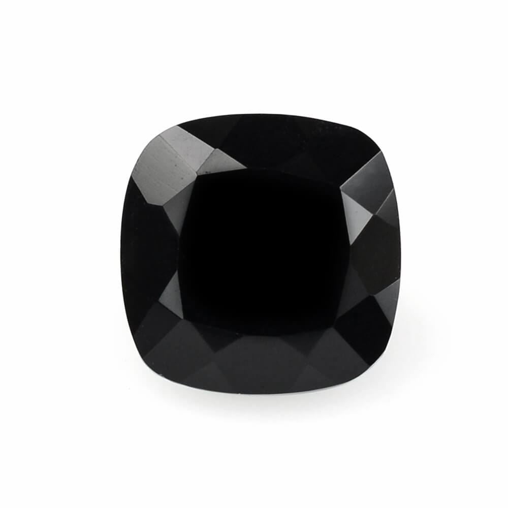 BLACK ONYX CUT CUSHION 7MM 1.31 Cts.